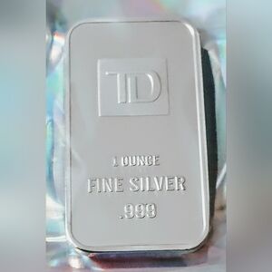 Td Bank Of Canada 1 Ounce Fine Silver Bar